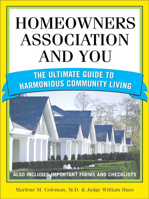 Title details for Homeowners Association and You by Marlene Coleman - Wait list